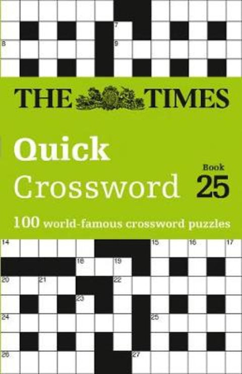 The Times Quick Crossword Book 25 by The Times Mind Games - 9780008404253