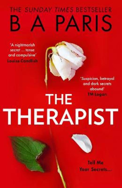The Therapist by B A Paris - 9780008412043