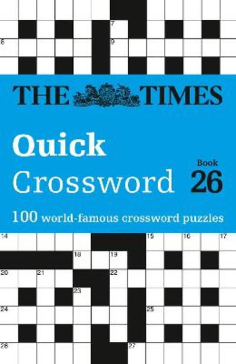 The Times Quick Crossword Book 26 by The Times Mind Games - 9780008472665