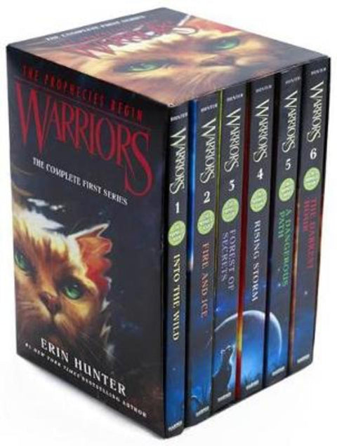 Warriors Box Set: Volumes 1 to 6 by Erin Hunter - 9780062367143