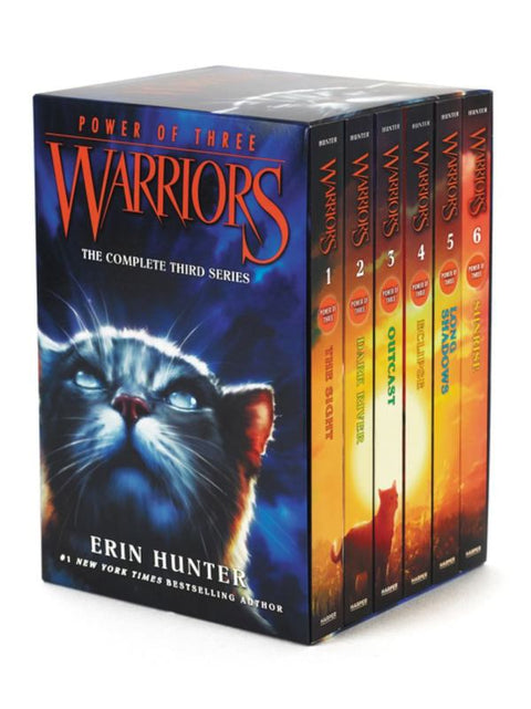 Warriors: Power of Three Box Set: Volumes 1 to 6 by Erin Hunter - 9780062367167