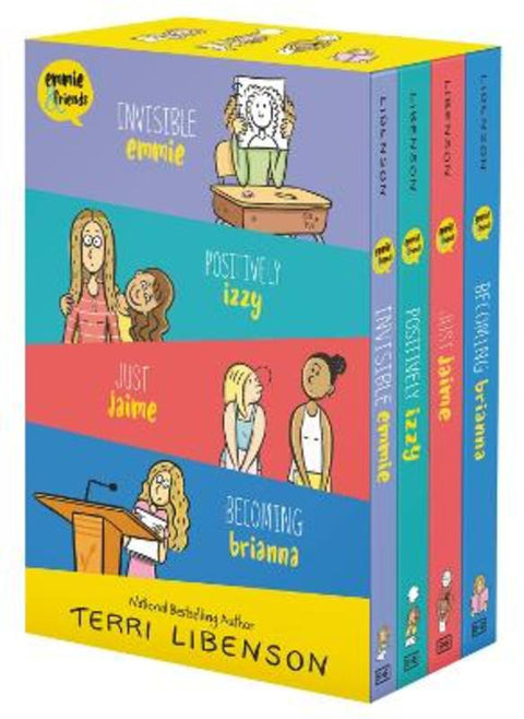 Emmie & Friends 4-Book Box Set by Terri Libenson - 9780063054547