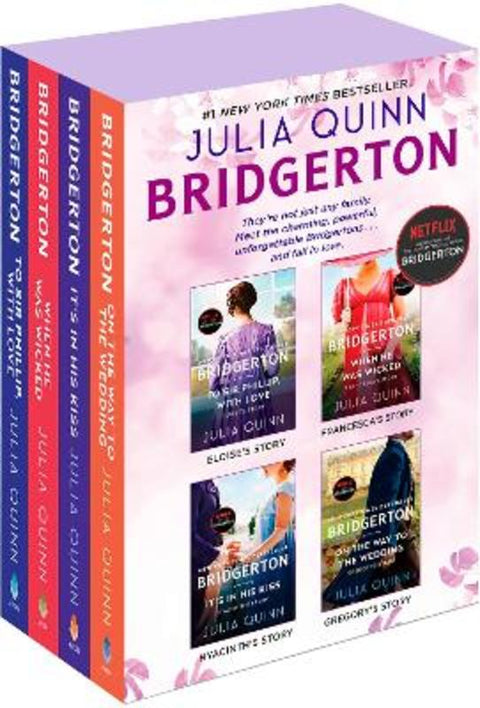 Bridgerton Boxed Set 5-8 by Julia Quinn - 9780063303713