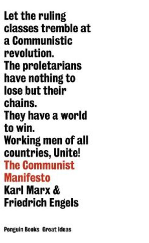 The Communist Manifesto by Karl Marx - 9780141018935