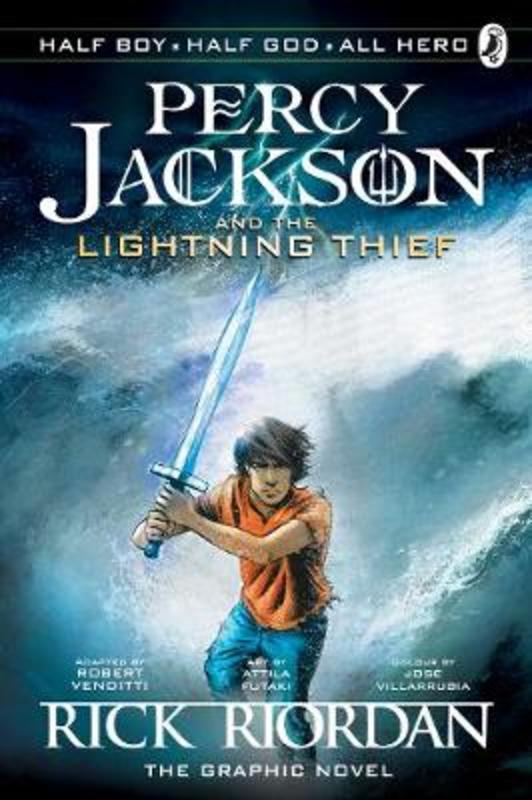 Percy Jackson and the Lightning Thief - The Graphic Novel (Book 1 of Percy Jackson) by Rick Riordan - 9780141335391