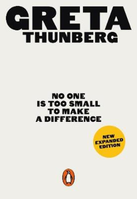 No One Is Too Small to Make a Difference by Greta Thunberg - 9780141992716