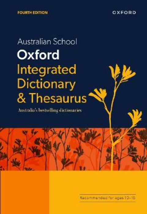 Australian School Oxford Integrated Dictionary & Thesaurus by Gwynn - 9780190334055