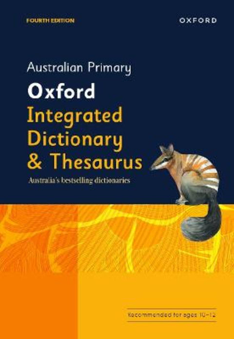 Australian Primary Oxford Integrated Dictionary & Thesaurus by Gwynn - 9780190334079