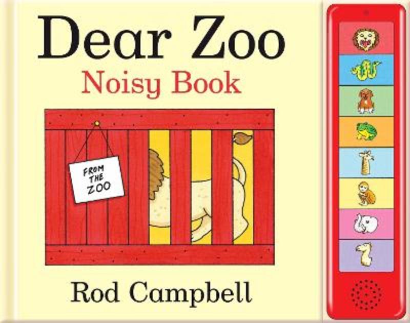 Dear Zoo Noisy Book by Rod Campbell - 9780230757653