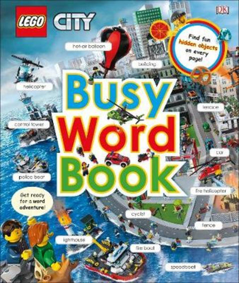 LEGO CITY Busy Word Book by DK - 9780241310076