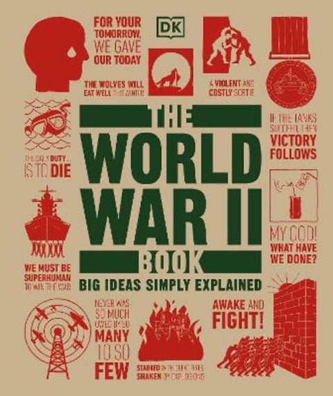 The World War II Book by DK - 9780241347119