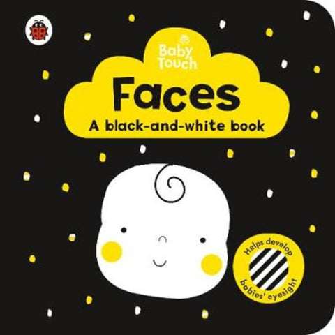 Baby Touch: Faces: a black-and white-book by Ladybird - 9780241391723