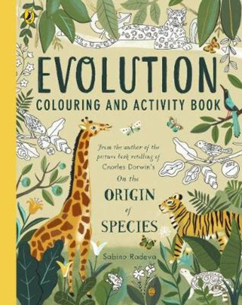 Evolution Colouring and Activity Book by Sabina Radeva - 9780241446195