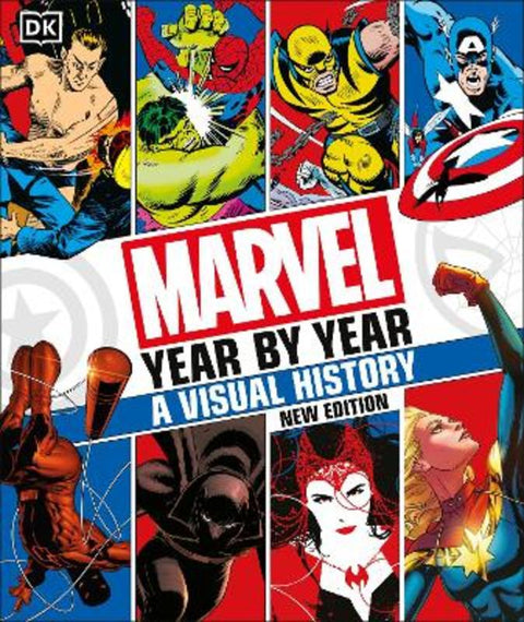 Marvel Year By Year A Visual History New Edition by Tom DeFalco - 9780241544631