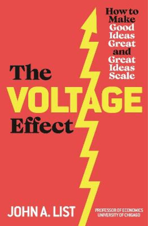 The Voltage Effect by John A List - 9780241556849