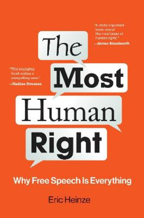 The Most Human Right by Eric Heinze - 9780262046459