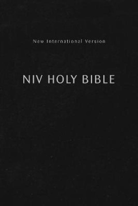 NIV, Holy Bible, Compact, Paperback, Black, Comfort Print by Zondervan - 9780310461234