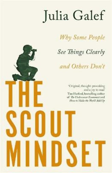 The Scout Mindset by Julia Galef - 9780349427645