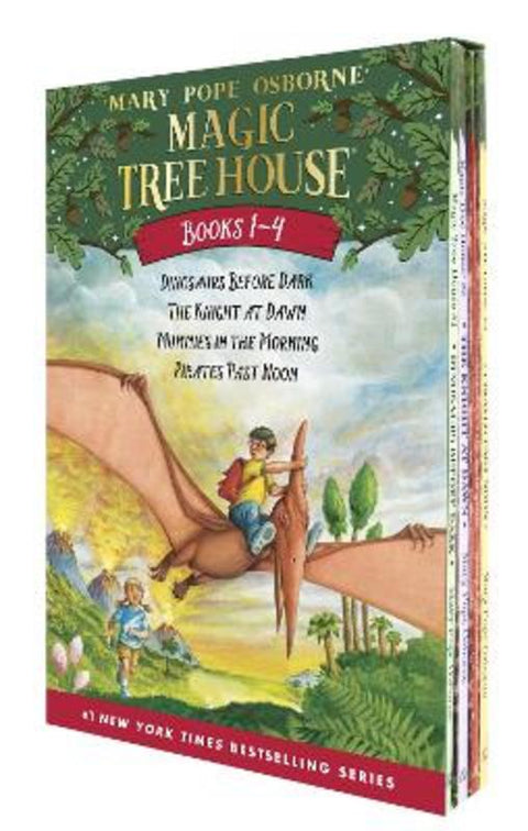 Magic Tree House Books 1-4 Boxed Set by Mary Pope Osborne - 9780375813658