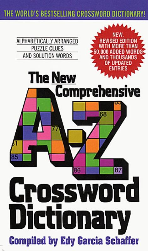 New Comprehensive A-Z Crossword Dictionary by Edy G Schaffer - 9780380724253