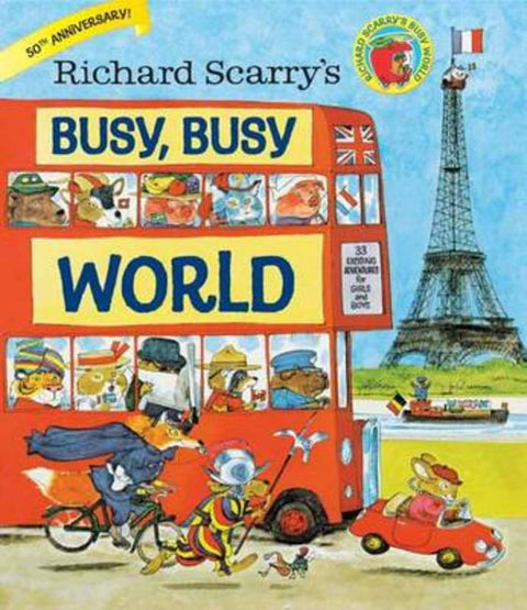 Richard Scarry's Busy, Busy World by Richard Scarry - 9780385384803