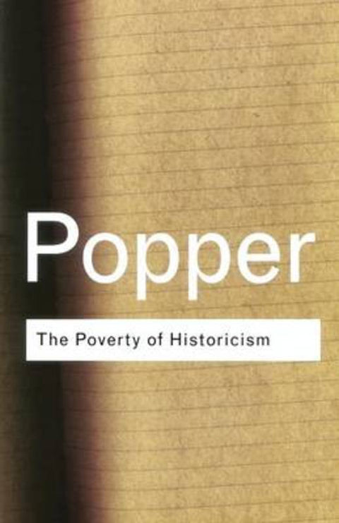 The Poverty of Historicism by Karl Popper - 9780415278461