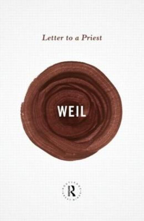 Letter to a Priest by Simone Weil - 9780415854689