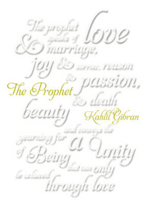 The Prophet by Kahlil Gibran - 9780434290819