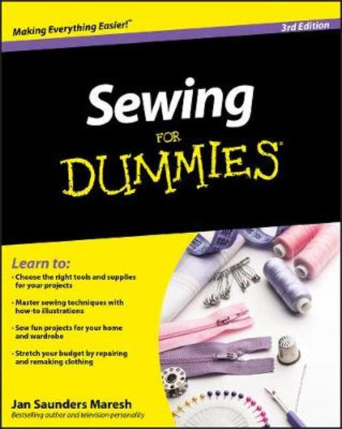 Sewing For Dummies by Jan Saunders Maresh - 9780470623206