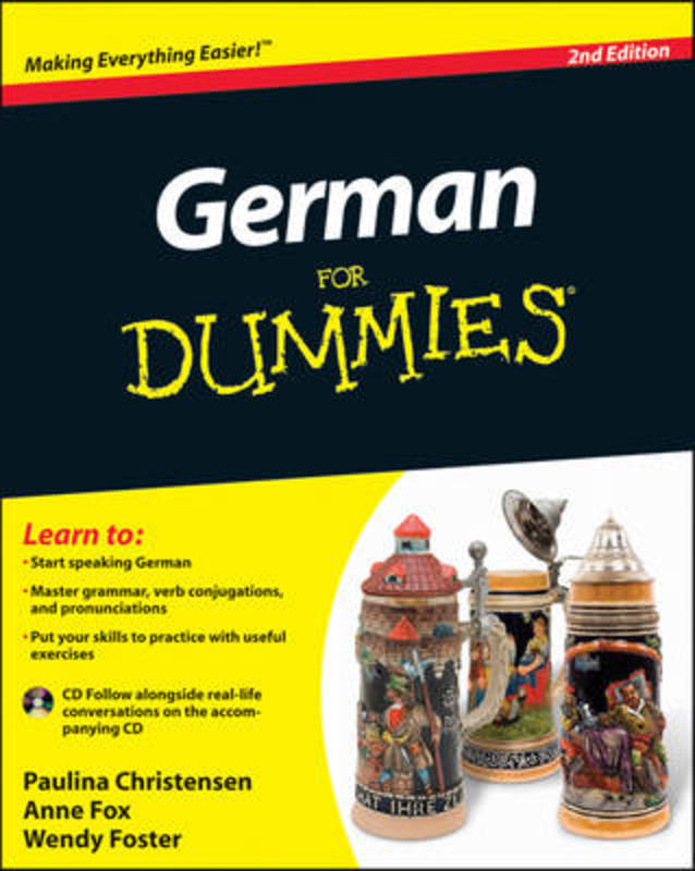 German For Dummies, (with CD) by Paulina Christensen - 9780470901014