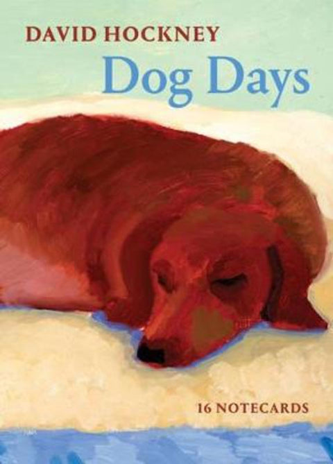 David Hockney Dog Days: Notecards by David Hockney - 9780500420751