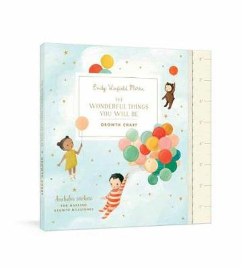 The Wonderful Things You Will Be Growth Chart by Emily Winfield Martin - 9780525575924