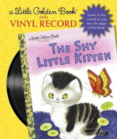 The Shy Little Kitten Book and Vinyl Record by Cathleen Schurr - 9780525579809
