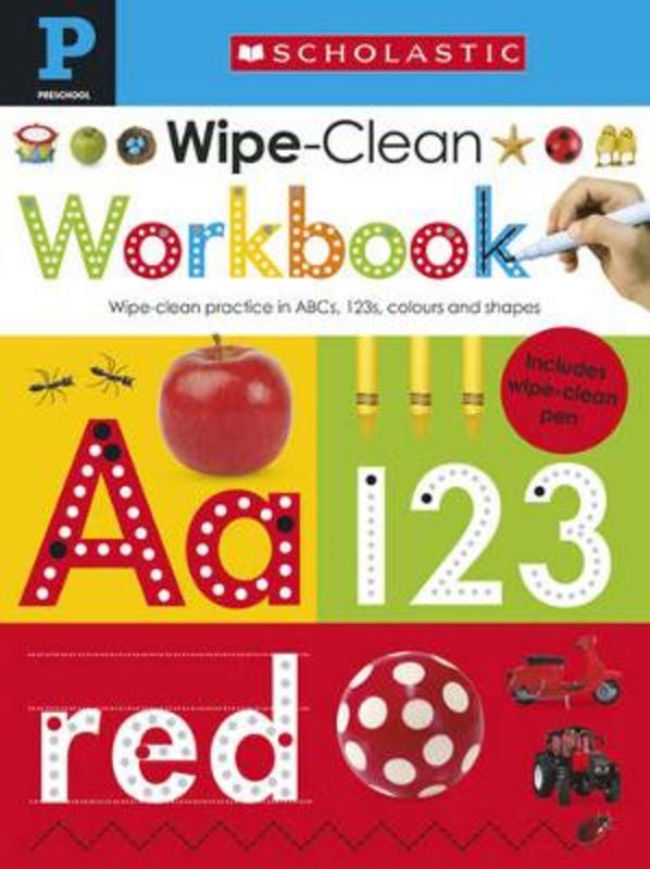 Scholastic Early Learners: Wipe Clean Workbook (Pre-School) by Make Believe Ideas - 9780545915175
