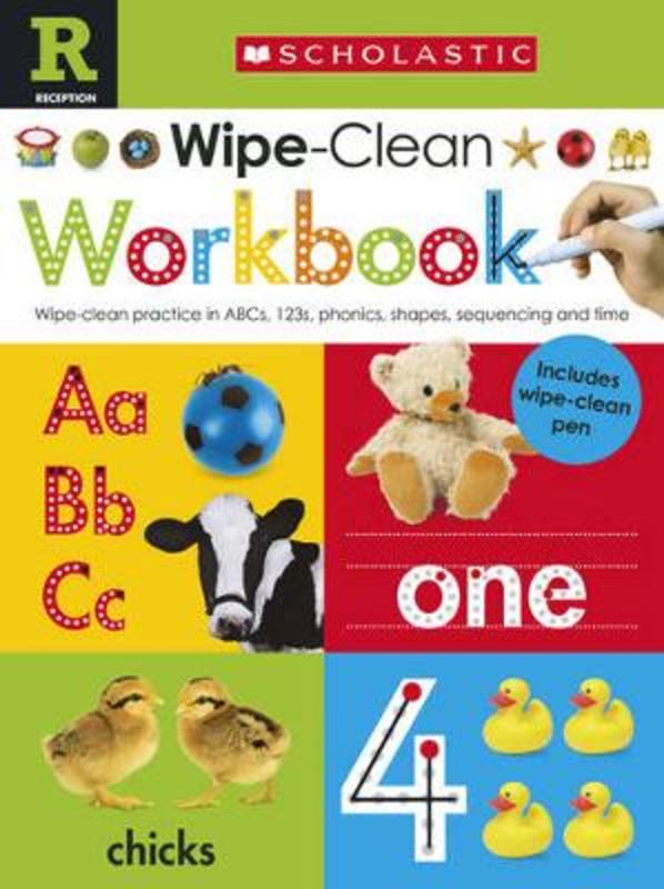Scholastic Early Learners: Wipe Clean Workbook (Reception) by Make Believe Ideas - 9780545915311