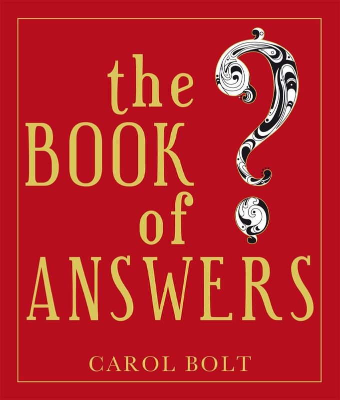 The Book Of Answers by Carol Bolt - 9780553813548