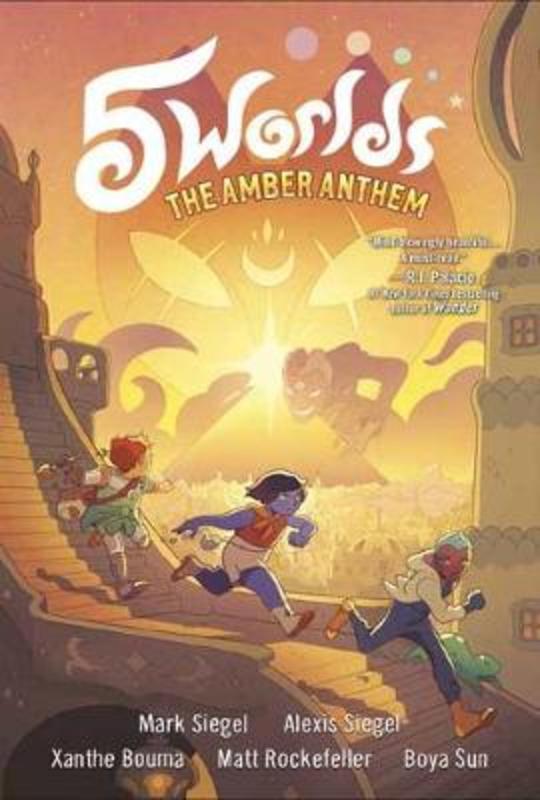 5 Worlds Book 4: The Amber Anthem by Mark Siegel - 9780593120569