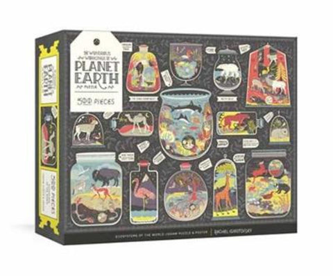 Wondrous Workings of Planet Earth Puzzle from Rachel Ignotofsky - Harry Hartog gift idea