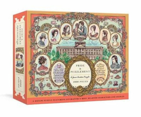 Pride and Puzzlement: A Jane Austen Puzzle from Jacqui Oakley - Harry Hartog gift idea