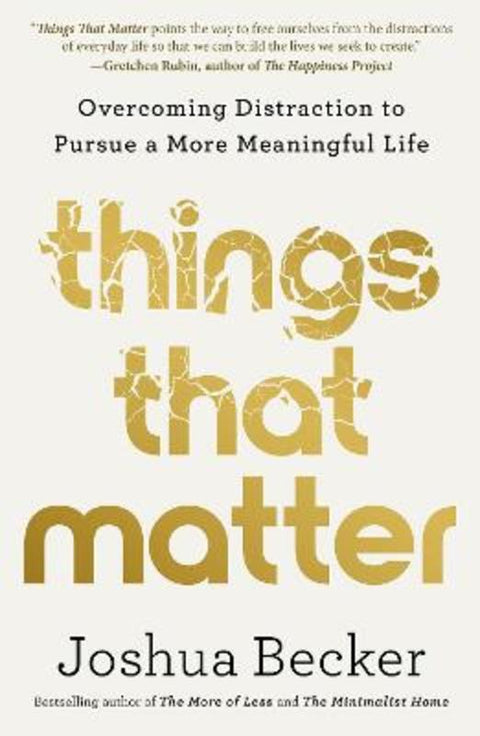 Things That Matter by Joshua Becker - 9780593193976