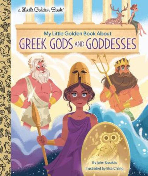 My Little Golden Book About Greek Gods and Goddesses by John Sazaklis - 9780593427392