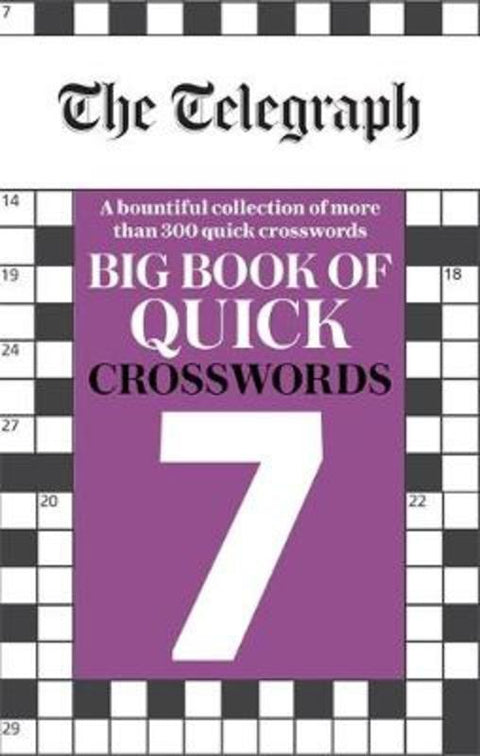 The Telegraph Big Book of Quick Crosswords 7 from Telegraph Media Group Ltd - Harry Hartog gift idea