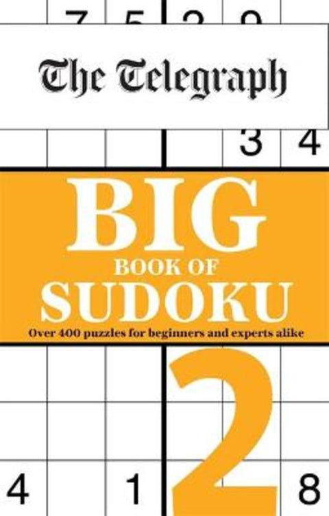 The Telegraph Big Book of Sudoku 2 from Telegraph Media Group Ltd - Harry Hartog gift idea