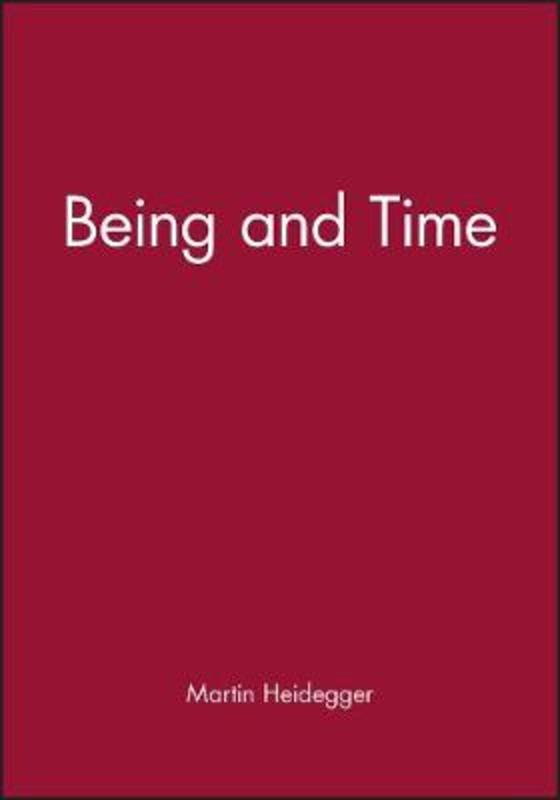 Being and Time by Martin Heidegger - 9780631197706