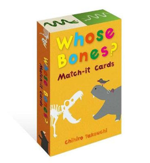 Whose Bones? Match-it Cards by Chihiro Takeuchi - 9780648953302