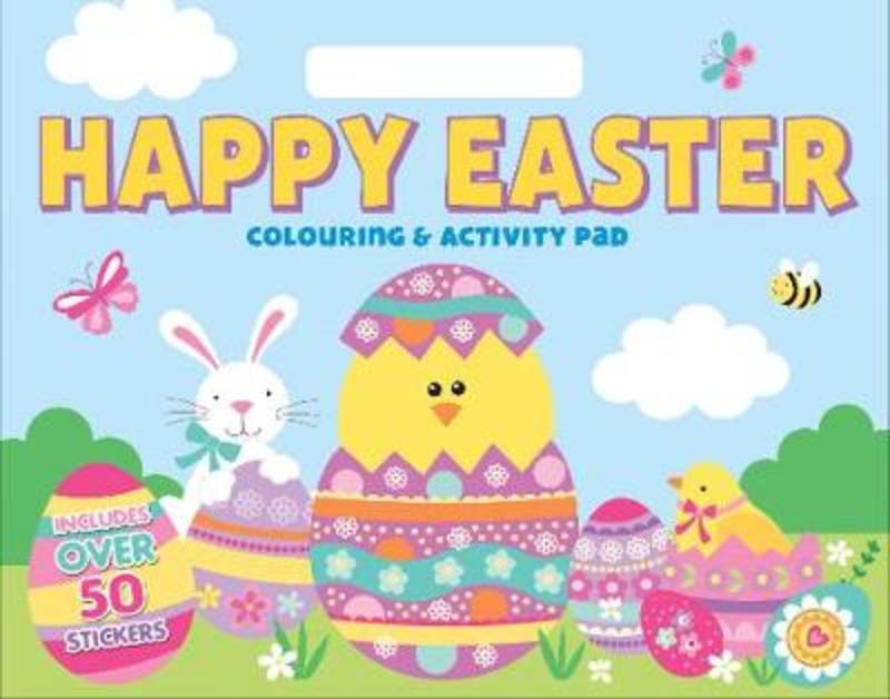 Happy Easter Colouring & Activity Pad