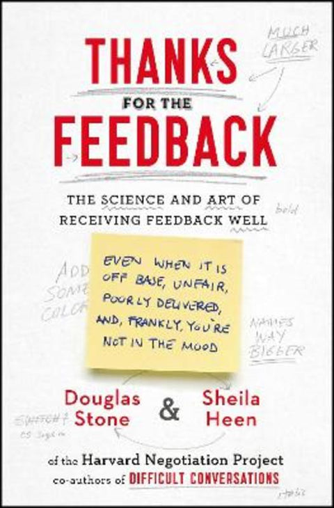 Thanks for the Feedback by Douglas Stone - 9780670922635