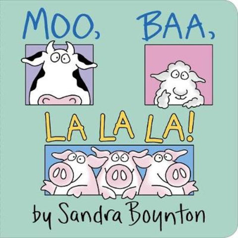 Moo, Baa, La La La! by Sandra Boynton - 9780671449018