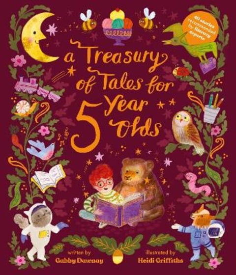 A Treasury of Tales for Five-Year-Olds by Gabby Dawnay - 9780711278844