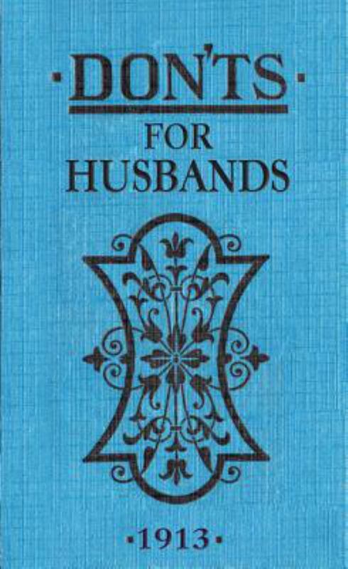 Don'ts for Husbands by Blanche Ebbutt - 9780713687910